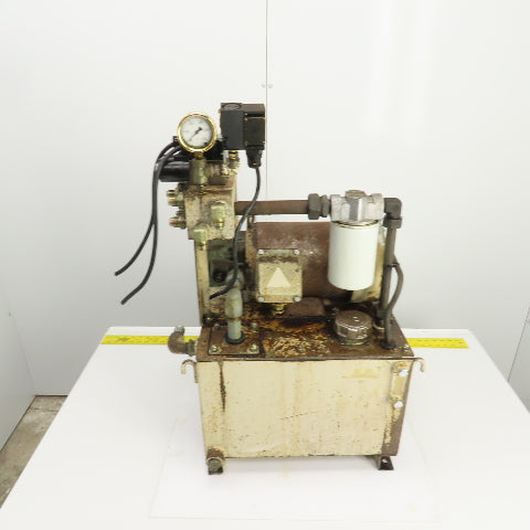 Nachi VDR-1B-1A3-E22 11 Gallon 2.2kW Hydraulic Power Unit 200-220V 3PH 7.9GPM