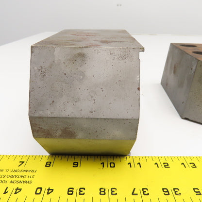 4-1/4"x 5-5/8"x 3-1/4" Tall Lathe Chuck Soft Jaws Lot Of 3