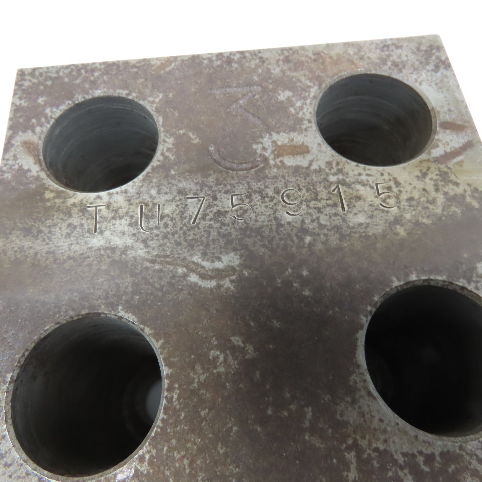 4-1/4"x 5-5/8"x 3-1/4" Tall Lathe Chuck Soft Jaws Lot Of 3