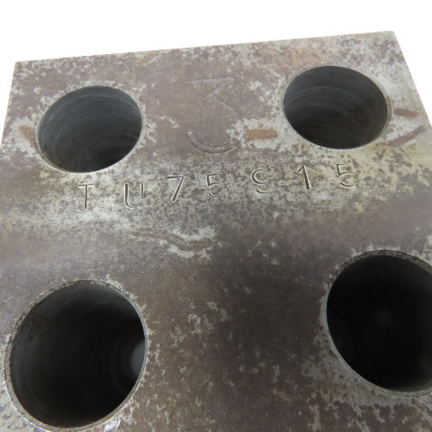 4-1/4"x 5-5/8"x 3-1/4" Tall Lathe Chuck Soft Jaws Lot Of 3
