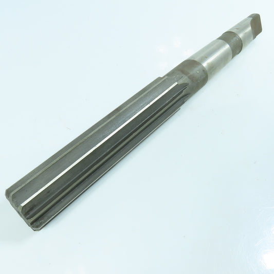 MR & T Co 1-7/16" Chucking Reamer Straight 10 Flute MT4 Shank 6-3/8" LOC 13" OAL