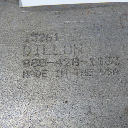 Dillon 5-3/4" x 2" x 2-1/4" Tall Non Serrated Key Soft Jaws Lot Of 3