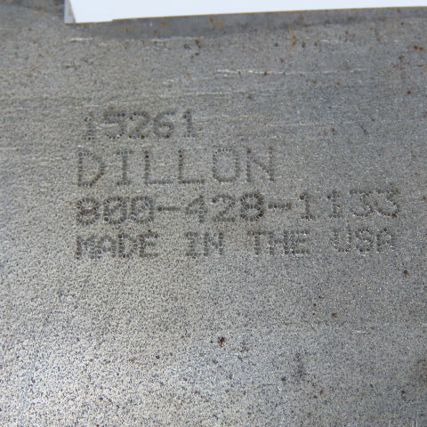Dillon 5-3/4" x 2" x 2-1/4" Tall Non Serrated Key Soft Jaws Lot Of 3