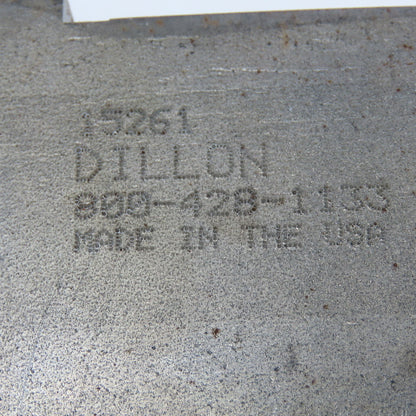 Dillon 5-3/4" x 2" x 2-1/4" Tall Non Serrated Key Soft Jaws Lot Of 3