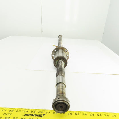 40mm Single Start 10.5mm Pitch Ball Screw & Nut 31-3/4" Screw Length 49-1/4" OAL