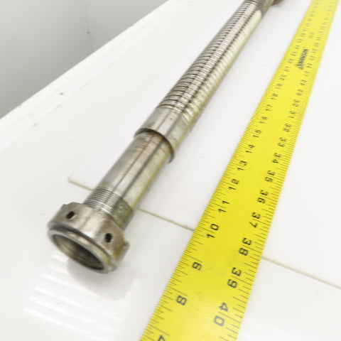 NSK 40mm Single Start 9mm Pitch Ball Screw & Nut 24-3/4" Screw Length 35" OAL