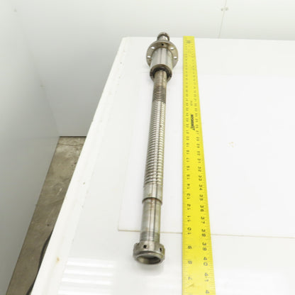 NSK 40mm Single Start 9mm Pitch Ball Screw & Nut 24-3/4" Screw Length 35" OAL