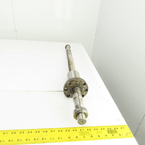 NSK 40mm Single Start 9mm Pitch Ball Screw & Nut 24-3/4" Screw Length 35" OAL