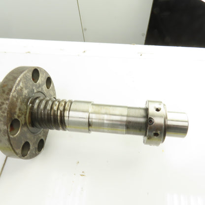 NSK 40mm Single Start 9mm Pitch Ball Screw & Nut 24-3/4" Screw Length 35" OAL