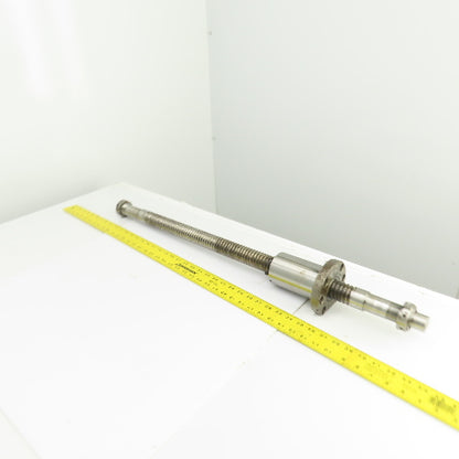 NSK 40mm Single Start 9mm Pitch Ball Screw & Nut 24-3/4" Screw Length 35" OAL