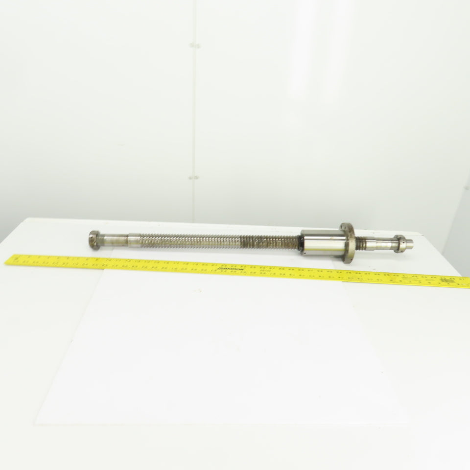 NSK 40mm Single Start 9mm Pitch Ball Screw & Nut 24-3/4" Screw Length 35" OAL