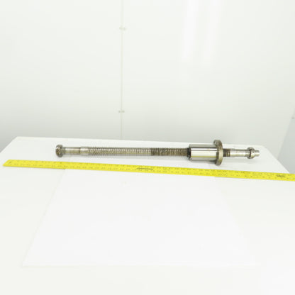 NSK 40mm Single Start 9mm Pitch Ball Screw & Nut 24-3/4" Screw Length 35" OAL
