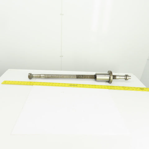 NSK 40mm Single Start 9mm Pitch Ball Screw & Nut 24-3/4" Screw Length 35" OAL