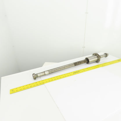 NSK 40mm Single Start 9mm Pitch Ball Screw & Nut 24-3/4" Screw Length 35" OAL