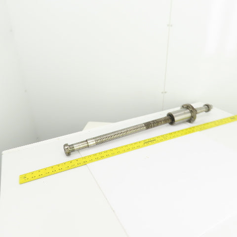 NSK 40mm Single Start 9mm Pitch Ball Screw & Nut 24-3/4" Screw Length 35" OAL