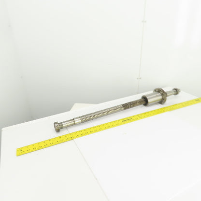 NSK 40mm Single Start 9mm Pitch Ball Screw & Nut 24-3/4" Screw Length 35" OAL