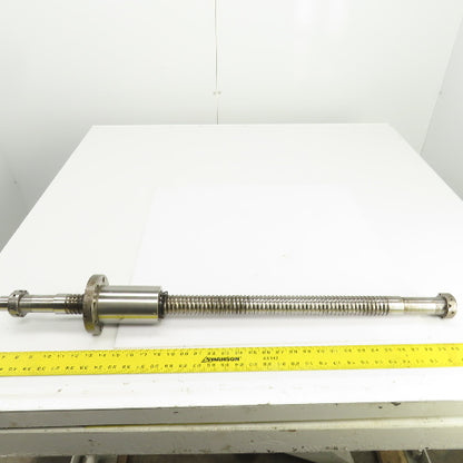 NSK 40mm Single Start 9mm Pitch Ball Screw & Nut 24-3/4" Screw Length 35" OAL