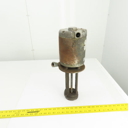 1/8HP Vertical Coolant Pump 8-3/4" Depth 208-230/460V 3PH 2850RPM 60HZ NO TAG