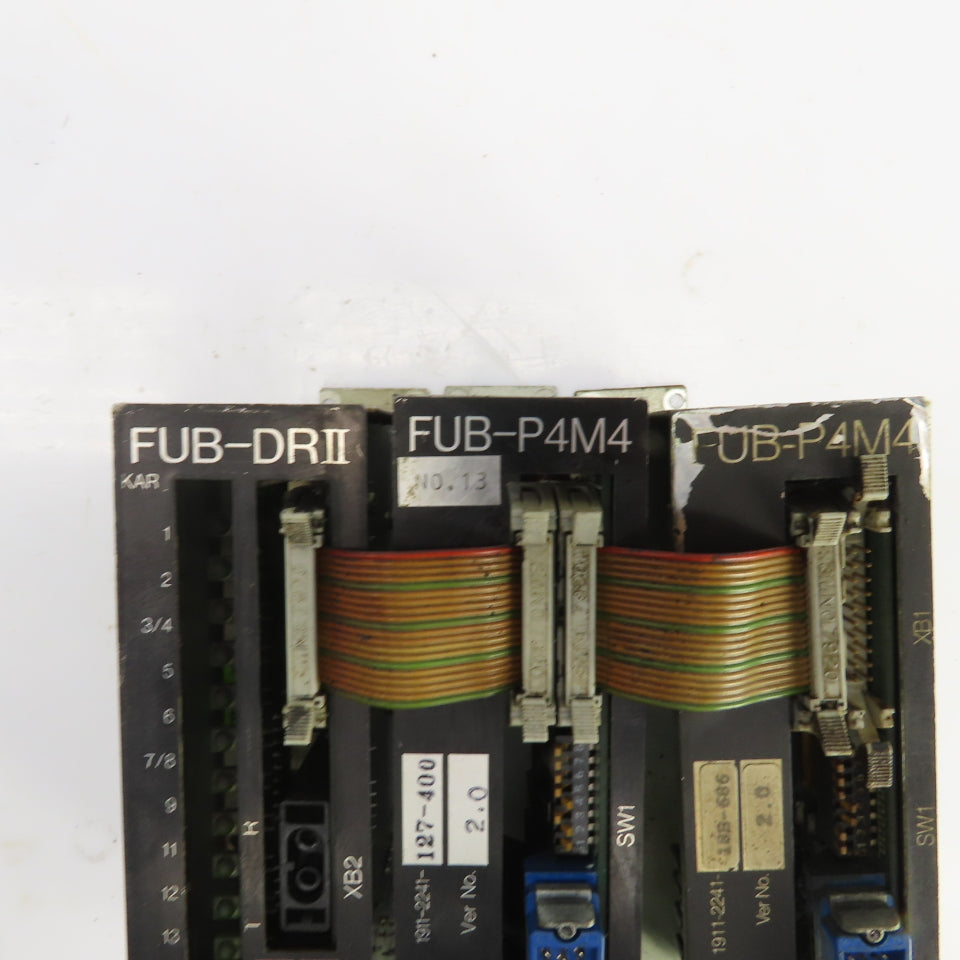 Okuma FUB-P4M4 FUB-DRII Controller Cards 1911-2245 1911-2241  MX-45VAE Lot/3
