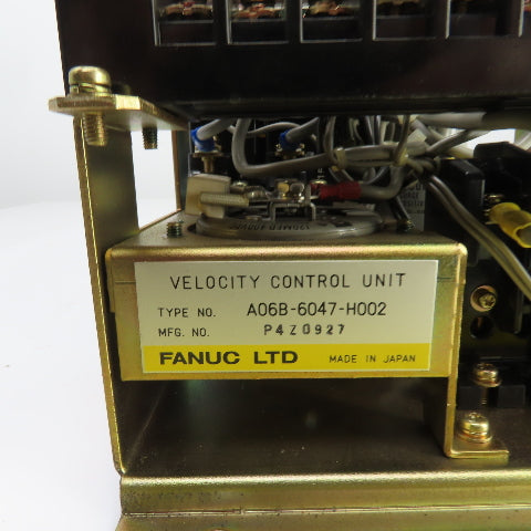 Fanuc A06B-6047-H002 Velocity Control Unit