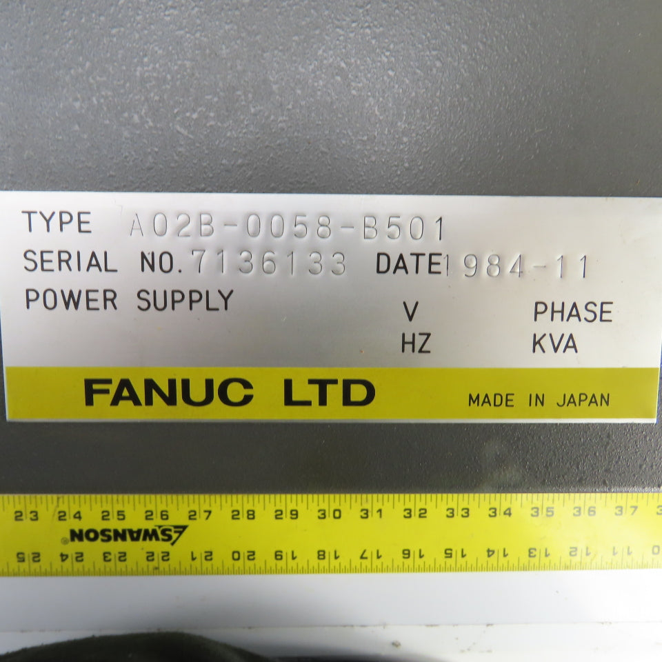 Fanuc A02B-0058-B501 A16B-1000-0010 Power Supply Controller Unit