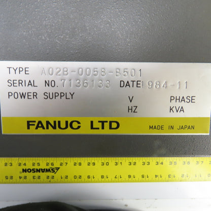 Fanuc A02B-0058-B501 A16B-1000-0010 Power Supply Controller Unit