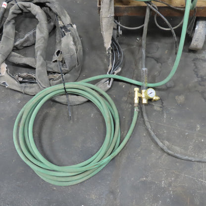 L-Tec Heliarc H-250HF 250V 1Ph AC/DC TIG Welding Power Supply On Casters