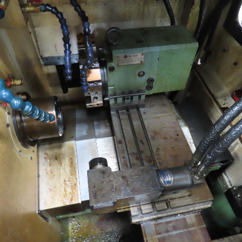 Lico LNC-42 2 Axis CNC Horizontal Turning Center 10" Swing 8 Tool Turret