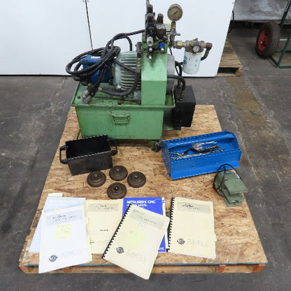 Lico LNC-42 2 Axis CNC Horizontal Turning Center 10" Swing 8 Tool Turret