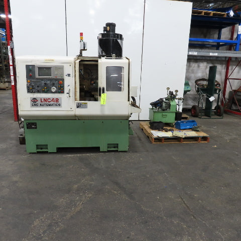 Lico LNC-42 2 Axis CNC Horizontal Turning Center 10" Swing 8 Tool Turret