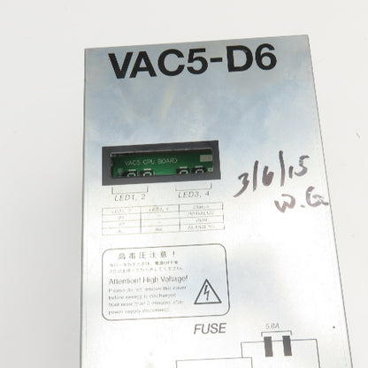 Okuma U1212-0006-001-12 U3.1 VAC5-D6 Spindle Drive Amplifier