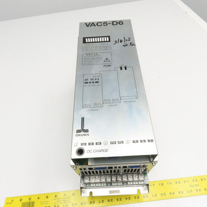 Okuma U1212-0006-001-12 U3.1 VAC5-D6 Spindle Drive Amplifier