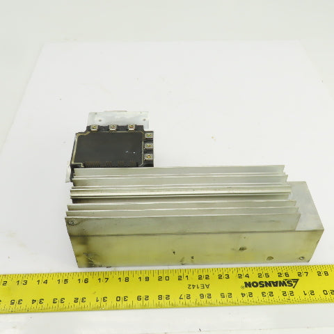 Fuji 7MBP150KB060-02 Module 150A 600V W/Showa Aluminum Heat Sink 10-1/2" x 3"