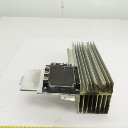 Fuji 7MBP150KB060-02 Module 150A 600V W/Showa Aluminum Heat Sink 10-1/2" x 3"
