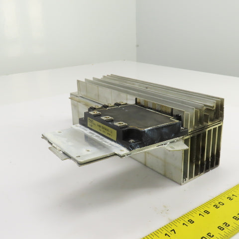 Fuji 7MBP150KB060-02 Module 150A 600V W/Showa Aluminum Heat Sink 10-1/2" x 3"