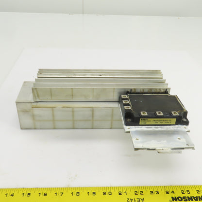 Fuji 7MBP150KB060-02 Module 150A 600V W/Showa Aluminum Heat Sink 10-1/2" x 3"