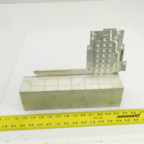 Fuji 7MBP150KB060-02 Module 150A 600V W/Showa Aluminum Heat Sink 10-1/2" x 3"