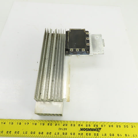 Fuji 7MBP150KB060-02 Module 150A 600V W/Showa Aluminum Heat Sink 10-1/2" x 3"