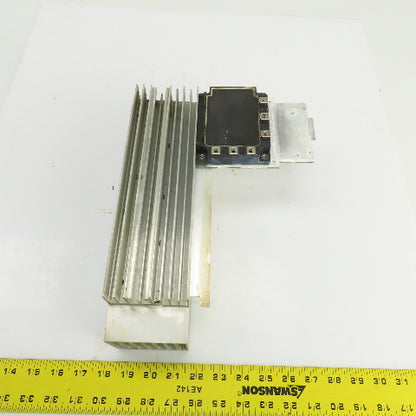 Fuji 7MBP150KB060-02 Module 150A 600V W/Showa Aluminum Heat Sink 10-1/2" x 3"