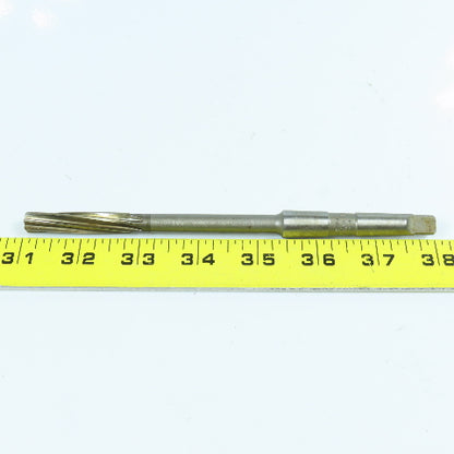 Cleveland 3/8" Chucking Reamer 6 Straight Flute Morse Taper #1 Shank Lot of 2