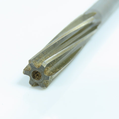 Cleveland 3/8" Chucking Reamer 6 Straight Flute Morse Taper #1 Shank Lot of 2