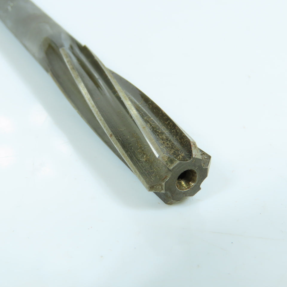 Cleveland 3/8" Chucking Reamer 6 Spiral Flute Morse Taper #1 Shank Lot of 3