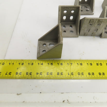 Simpli-Flex TC12 90° Aluminum Mounting Bracket 2-1/2" x 2-1/2" Lot Of 11