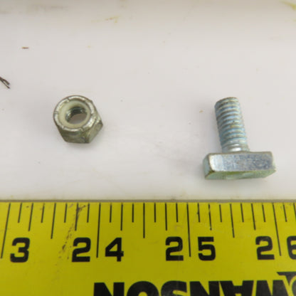 Steel Drop -In T-Slot Stud 5/16"-18 Stud 3/4" L x 3/8" W Nut Included Lot Of 145