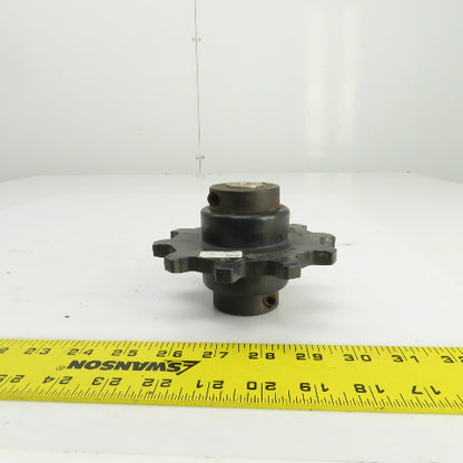 Rexnord N1757-10T 10 Tooth 5/16"-18 Stud Mount Roller Chain Sprocket 5" OD
