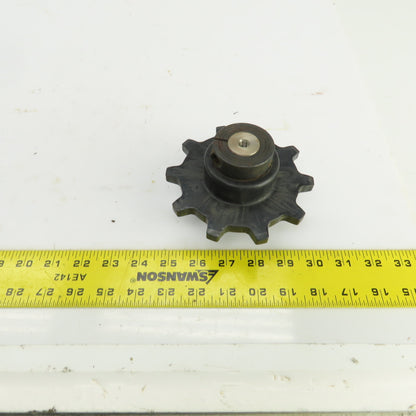 Rexnord N1757-10T 10 Tooth 5/16"-18 Stud Mount Roller Chain Sprocket 5" OD