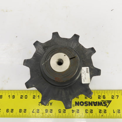 Rexnord N1757-10T 10 Tooth 5/16"-18 Stud Mount Roller Chain Sprocket 5" OD