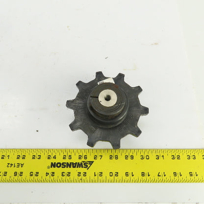 Rexnord N1757-10T 10 Tooth 5/16"-18 Stud Mount Roller Chain Sprocket 5" OD