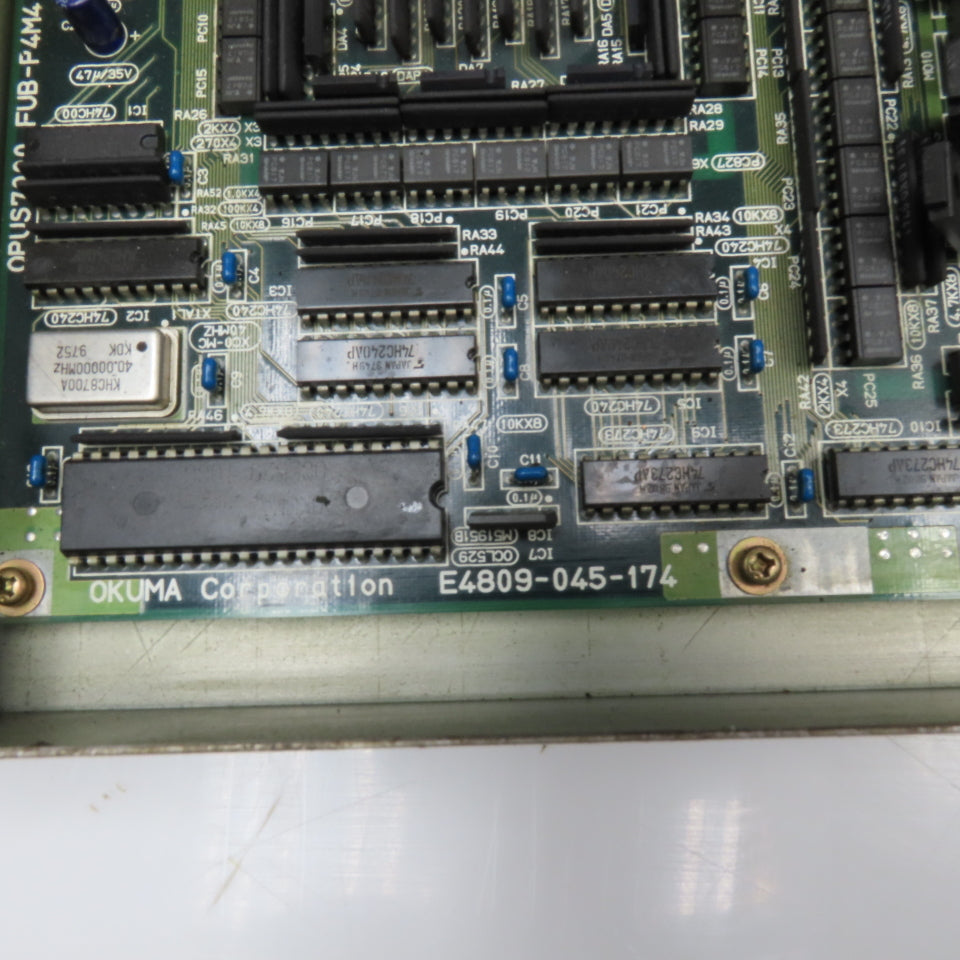 Okuma E4809-045-174 FUB-P4M4 Servo Controller Card