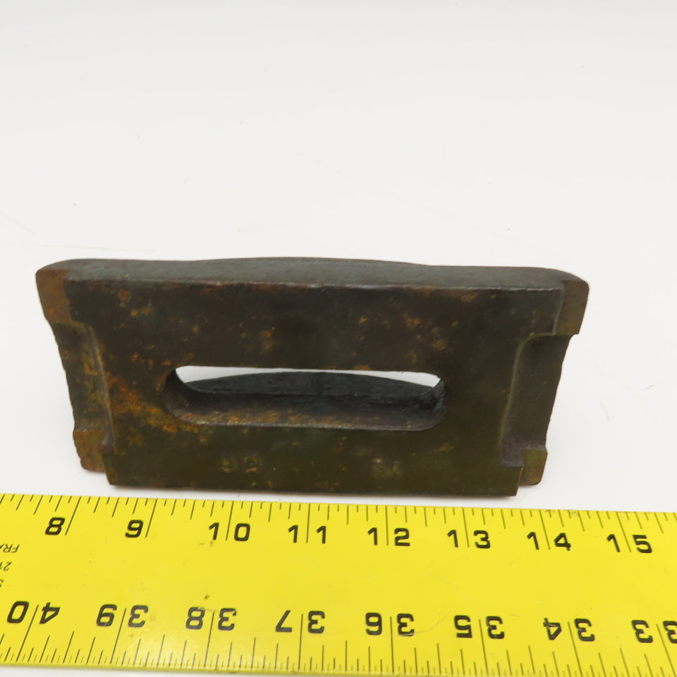 6-1/2" x 3" Width Lathe Steady Rest Bed Clamp Cast Iron